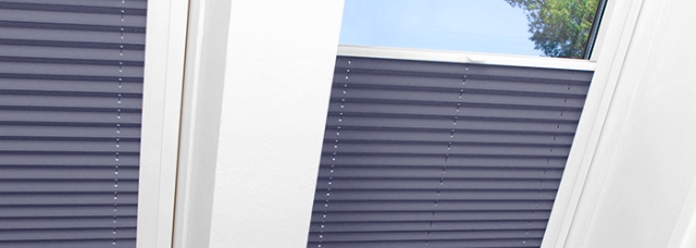 Plissees für Dachfenster