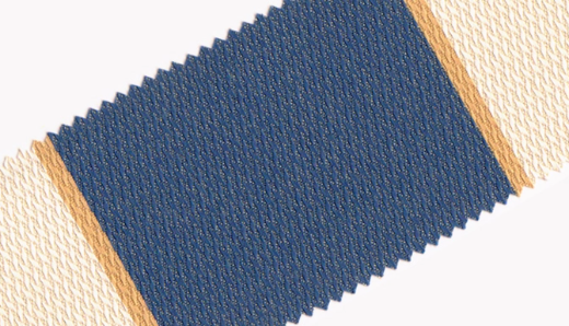 Markisentücher mit Blockstreifen